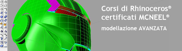 Corsi di Modellazione Rhino certificati